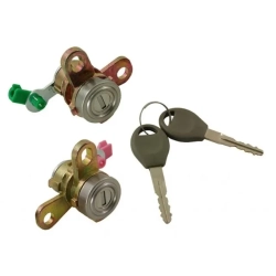 NISSAN ALMERA N16 00- ZAMKI WKŁADKI DRZWI + KLUCZYKI H0600-4M410